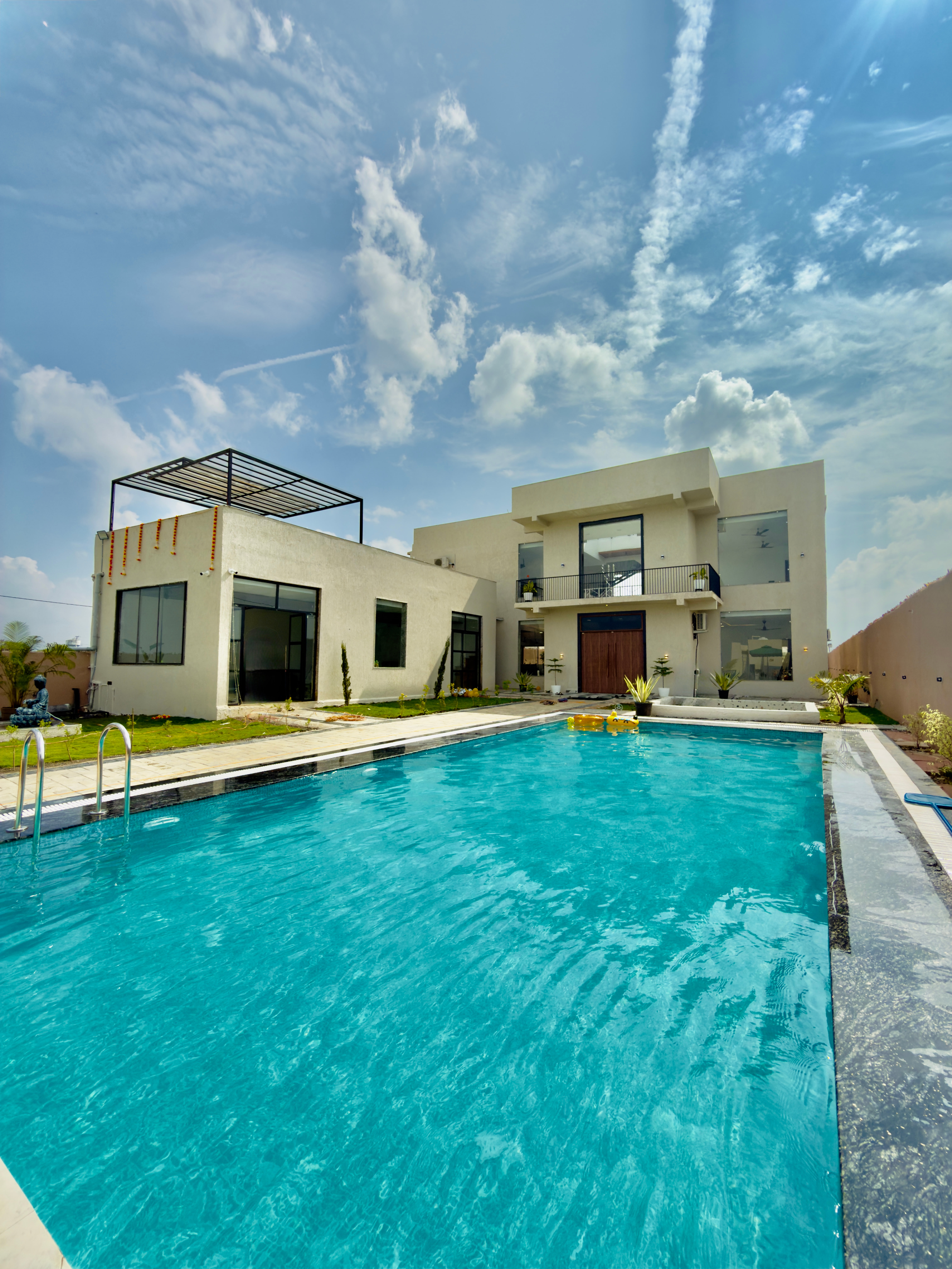  Luxury Private Farmhouse with Pool || Theatre|| Party Hall